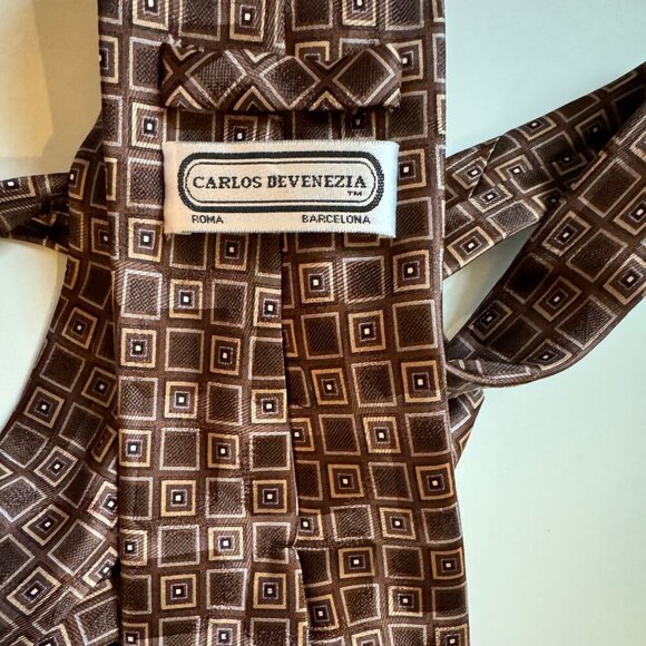 Carlos Devenezia Silk Tie - Picture 3 of 4